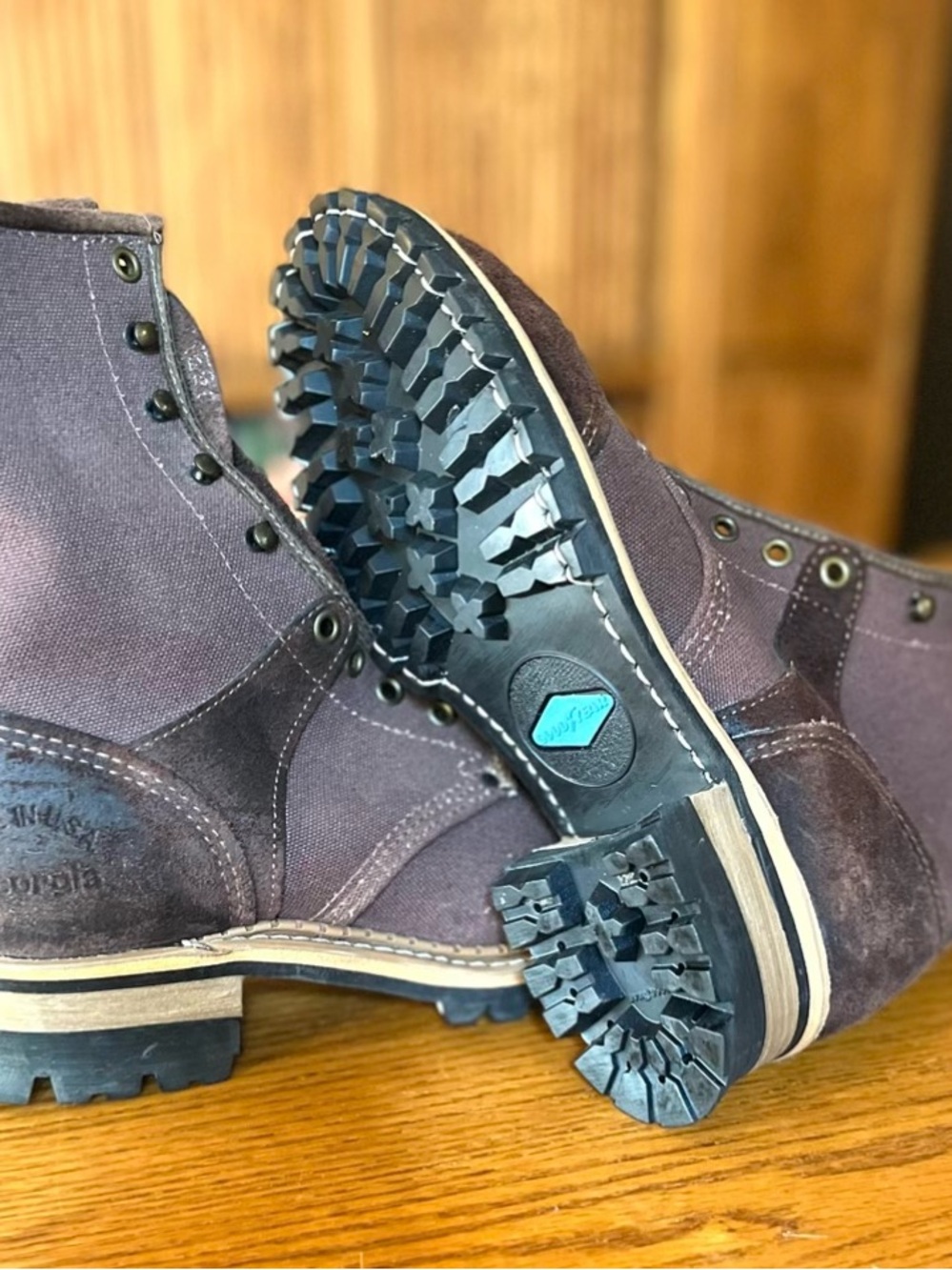 Men's Lace-Up Georgia Boot, New without tags, never worn